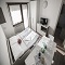 Wohnzimmer mit Doppelsofabett